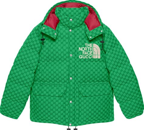 north face gucci groen|gucci north face price.